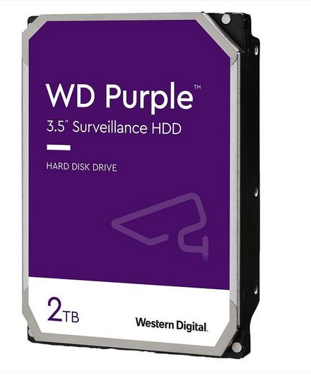 Western Digital HDD 3,5 WD SATA3 2TB WD22PURZ